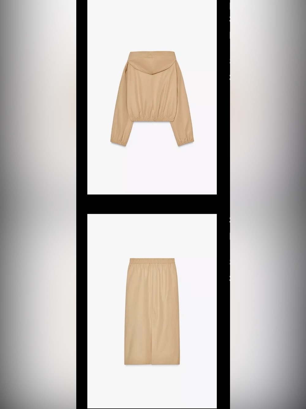 Zara Coord matching set. Jacket and skirt